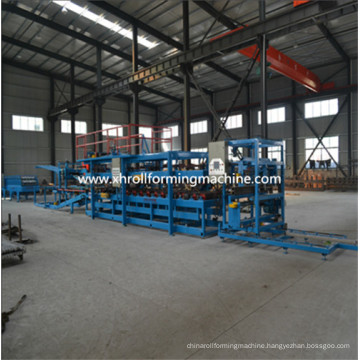 EPS Rock Wool Sandwich Roof Wall Panel Cold Roll Forming Machine